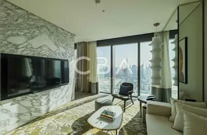 Apartment - 1 Bedroom - 2 Bathrooms for rent in One Za'abeel Tower - Zabeel 1 - Zabeel - Dubai