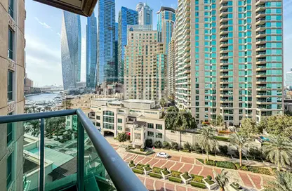 Apartment - 1 Bedroom - 2 Bathrooms for rent in Al Mesk Tower - Emaar 6 Towers - Dubai Marina - Dubai