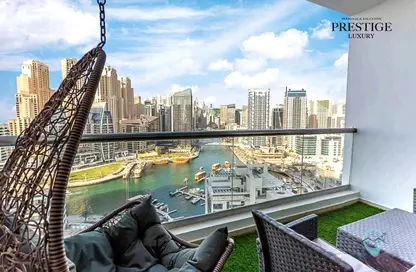 Apartment - 2 Bedrooms - 3 Bathrooms for rent in DEC Tower 2 - DEC Towers - Dubai Marina - Dubai