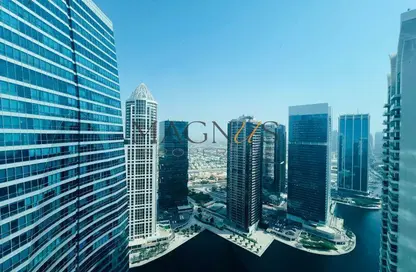 Apartment - 2 Bedrooms - 3 Bathrooms for rent in Jumeirah Bay X1 - JLT Cluster X - Jumeirah Lake Towers - Dubai