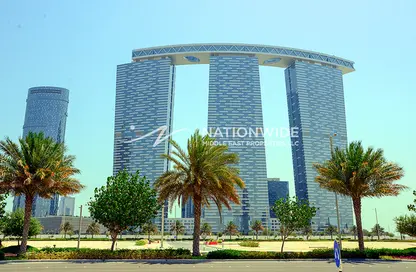 Apartment - 1 Bedroom - 2 Bathrooms for sale in The Gate Tower 2 - Shams Abu Dhabi - Al Reem Island - Abu Dhabi