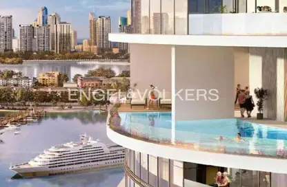 Apartment - 1 Bedroom - 2 Bathrooms for sale in Harbour Lights - Maritime City - Dubai