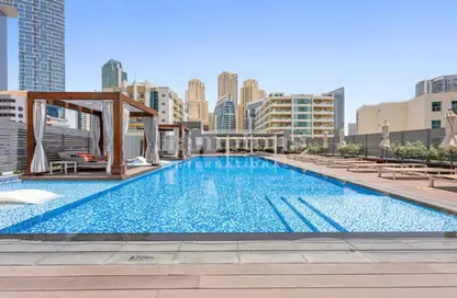 Apartment - 1 Bedroom - 2 Bathrooms for rent in Studio One - Dubai Marina - Dubai