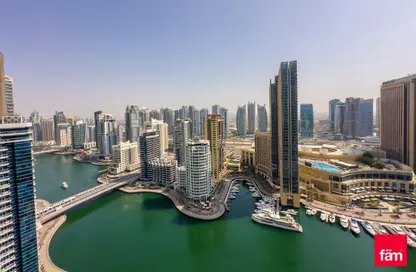 Apartment - 3 Bedrooms - 3 Bathrooms for rent in InterContinental Dubai Marina - Dubai Marina - Dubai