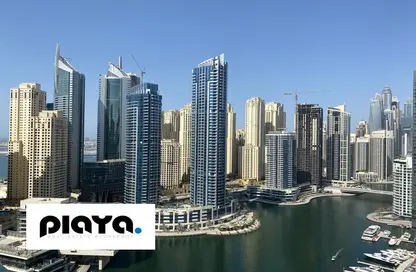 Apartment - 2 Bedrooms - 2 Bathrooms for rent in Silverene Tower A - Silverene - Dubai Marina - Dubai