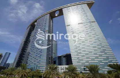 Apartment - 1 Bedroom - 2 Bathrooms for sale in The Gate Tower 3 - Shams Abu Dhabi - Al Reem Island - Abu Dhabi