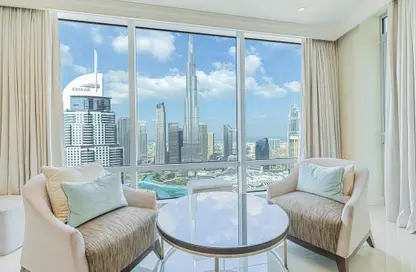 Apartment - 3 Bedrooms - 3 Bathrooms for rent in The Address Residence Fountain Views 1 - The Address Residence Fountain Views - Downtown Dubai - Dubai