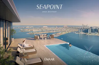 Apartment - 1 Bedroom - 1 Bathroom for sale in Seapoint - EMAAR Beachfront - Dubai Harbour - Dubai