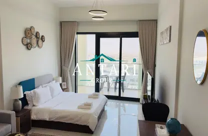 Apartment - Studio - 1 Bathroom for rent in Rukan Tower B - Rukan Tower - Dubai Land - Dubai