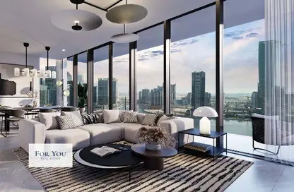 Apartment - 1 Bedroom - 2 Bathrooms for sale in Peninsula Four - Peninsula - Business Bay - Dubai