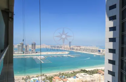 Apartment - 1 Bedroom - 2 Bathrooms for rent in Ocean Heights - Dubai Marina - Dubai