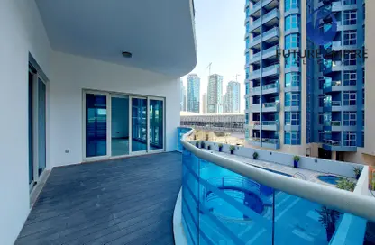 Apartment - 2 Bedrooms - 3 Bathrooms for rent in Cascades Tower - Dubai Marina - Dubai