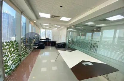 Office Space - Studio - 2 Bathrooms for rent in The Prism - Business Bay - Dubai