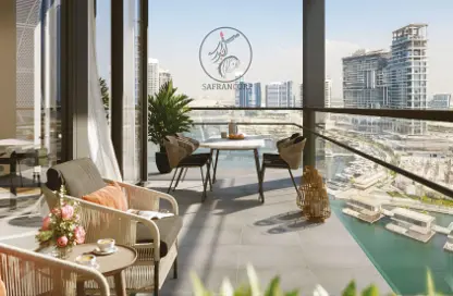 Apartment - 1 Bedroom - 2 Bathrooms for sale in The Crestmark - Business Bay - Dubai