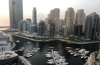 Apartment - 3 Bedrooms - 3 Bathrooms for sale in Manchester Tower - Dubai Marina - Dubai