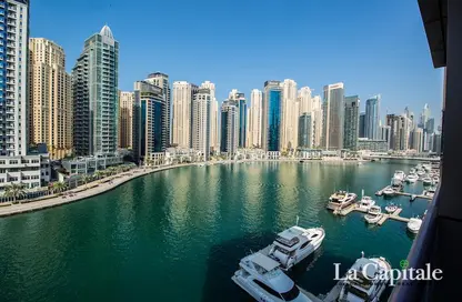 Apartment - 3 Bedrooms - 4 Bathrooms for rent in Ary Marina View Tower - Dubai Marina - Dubai