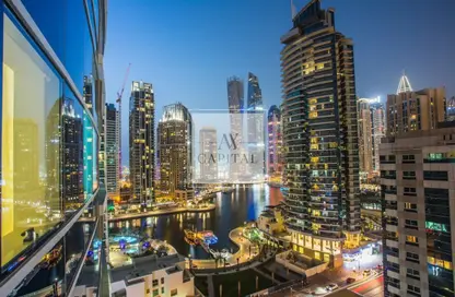 Apartment - 2 Bedrooms - 3 Bathrooms for rent in Marina Diamond 5 - Marina Diamonds - Dubai Marina - Dubai