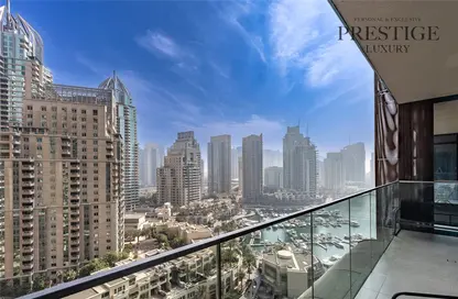 Apartment - 1 Bedroom - 2 Bathrooms for rent in Marina Gate 1 - Marina Gate - Dubai Marina - Dubai