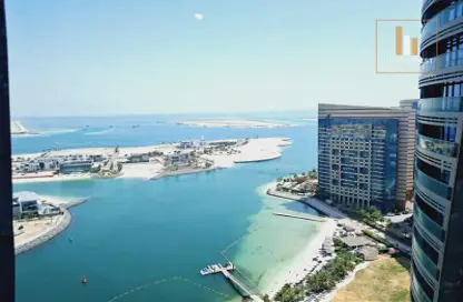 Apartment - 1 Bedroom - 1 Bathroom for rent in Etihad Tower 2 - Etihad Towers - Corniche Road - Abu Dhabi