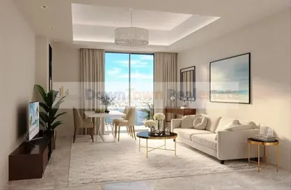 Apartment - 2 Bedrooms - 3 Bathrooms for sale in Ajman One - Phase 2 - Ajman Downtown - Ajman