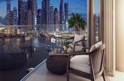 Apartment - 1 Bedroom - 1 Bathroom for sale in Palace Beach Residence - EMAAR Beachfront - Dubai Harbour - Dubai