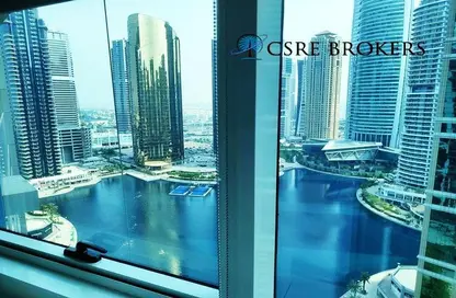 Office Space - Studio - 1 Bathroom for sale in HDS Tower - JLT Cluster F - Jumeirah Lake Towers - Dubai