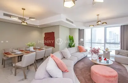 Apartment - 3 Bedrooms - 3 Bathrooms for rent in Leaf Tower - Tamouh - Al Reem Island - Abu Dhabi