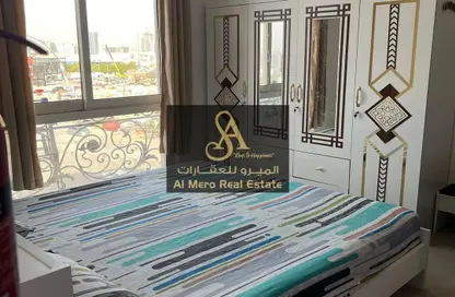 Apartment - 1 Bathroom for rent in Ajman Creek Towers - Al Rashidiya 1 - Al Rashidiya - Ajman