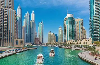 Apartment - 1 Bedroom - 2 Bathrooms for rent in Escan Tower - Dubai Marina - Dubai