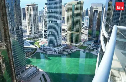 Apartment - 3 Bedrooms - 3 Bathrooms for rent in Icon Tower 1 - JLT Cluster M - Jumeirah Lake Towers - Dubai