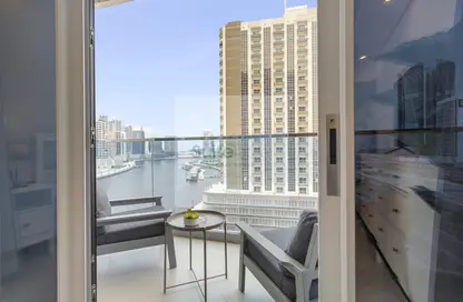 Apartment - Studio - 1 Bathroom for rent in Waves Tower - Business Bay - Dubai