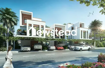 Townhouse - 4 Bedrooms - 4 Bathrooms for sale in Costa Brava 1 - Costa Brava at DAMAC Lagoons - Damac Lagoons - Dubai