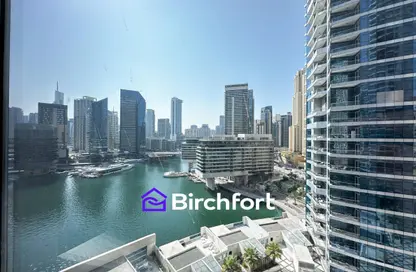 Apartment - 1 Bedroom - 2 Bathrooms for rent in Bay Central West - Bay Central - Dubai Marina - Dubai