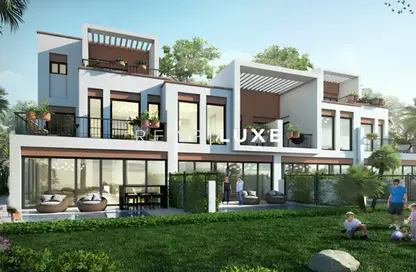 Townhouse - 5 Bedrooms - 6 Bathrooms for sale in Costa Brava 2 - Costa Brava at DAMAC Lagoons - Damac Lagoons - Dubai