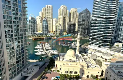 Apartment - 1 Bedroom - 2 Bathrooms for rent in Manchester Tower - Dubai Marina - Dubai