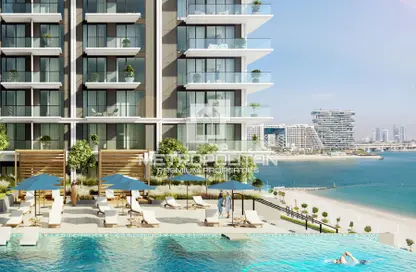 Apartment - 2 Bedrooms - 2 Bathrooms for sale in Seapoint - EMAAR Beachfront - Dubai Harbour - Dubai