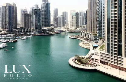 Apartment - 1 Bedroom - 2 Bathrooms for rent in Cayan Tower - Dubai Marina - Dubai