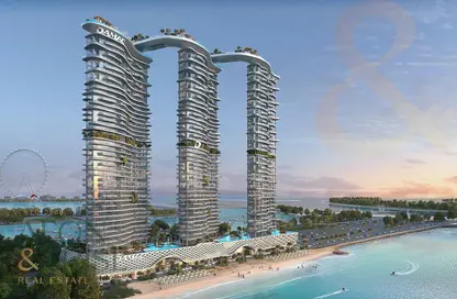 Apartment - 2 Bedrooms - 2 Bathrooms for sale in Tower C - Damac Bay - Dubai Harbour - Dubai