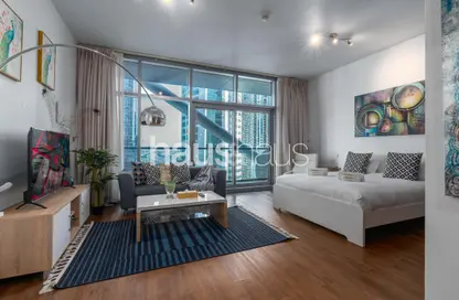 Apartment - Studio - 1 Bathroom for rent in Indigo Tower - JLT Cluster D - Jumeirah Lake Towers - Dubai