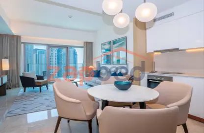 Apartment - 1 Bedroom - 1 Bathroom for rent in Address Harbour Point Tower 1 - Address Harbour Point - Dubai Creek Harbour (The Lagoons) - Dubai