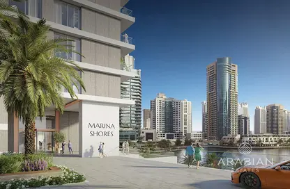 Apartment - 2 Bedrooms - 2 Bathrooms for sale in Marina Shores - Dubai Marina - Dubai