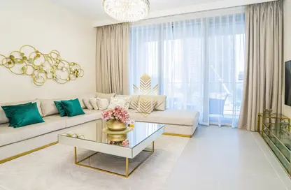 Living Room image for: Apartment - 3 Bedrooms - 4 Bathrooms for rent in Forte 2 - Forte - Downtown Dubai - Dubai, Image 1
