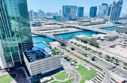 Apartment - 1 Bedroom - 2 Bathrooms for rent in Burooj Views - Marina Square - Al Reem Island - Abu Dhabi