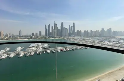 Water View image for: Apartment - 2 Bedrooms - 2 Bathrooms for sale in Marina Vista - EMAAR Beachfront - Dubai Harbour - Dubai, Image 1