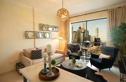 Apartment - 1 Bedroom - 2 Bathrooms for rent in Jumeirah Bay X1 - JLT Cluster X - Jumeirah Lake Towers - Dubai