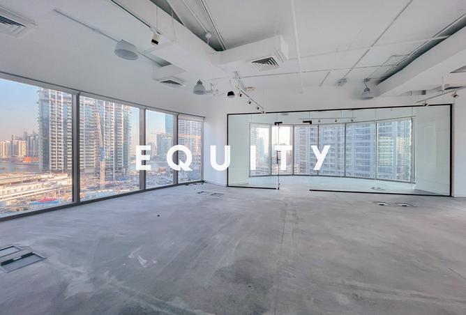 Office Space - Studio - 2 Bathrooms for rent in The Binary Tower - Business Bay - Dubai