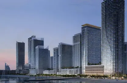 Apartment - 1 Bedroom - 1 Bathroom for sale in Seapoint - EMAAR Beachfront - Dubai Harbour - Dubai