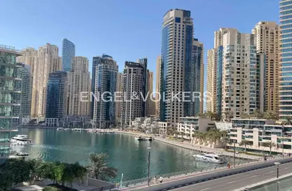 Apartment - 2 Bedrooms - 2 Bathrooms for rent in Silverene Tower A - Silverene - Dubai Marina - Dubai