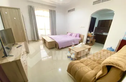 Apartment - Studio - 1 Bathroom for rent in Khalifa City A - Khalifa City - Abu Dhabi