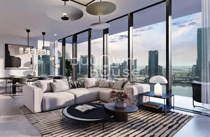 Apartment - 1 Bedroom - 1 Bathroom for sale in Peninsula Four - Peninsula - Business Bay - Dubai